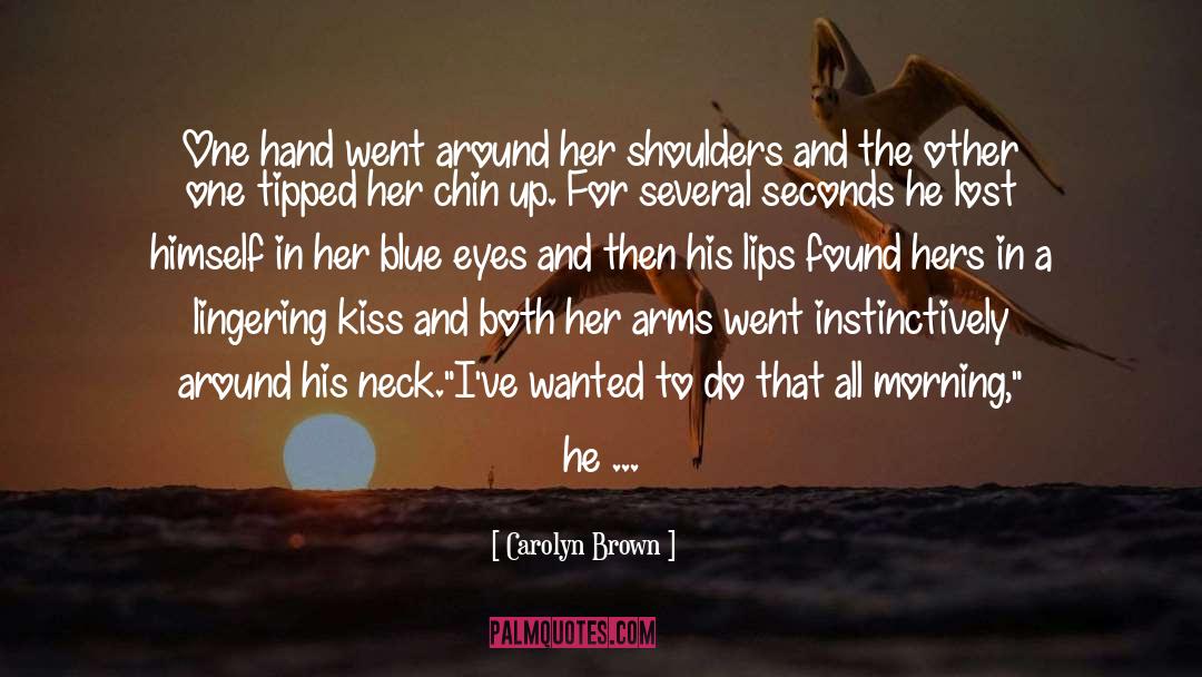 Her Blue Eyes quotes by Carolyn Brown