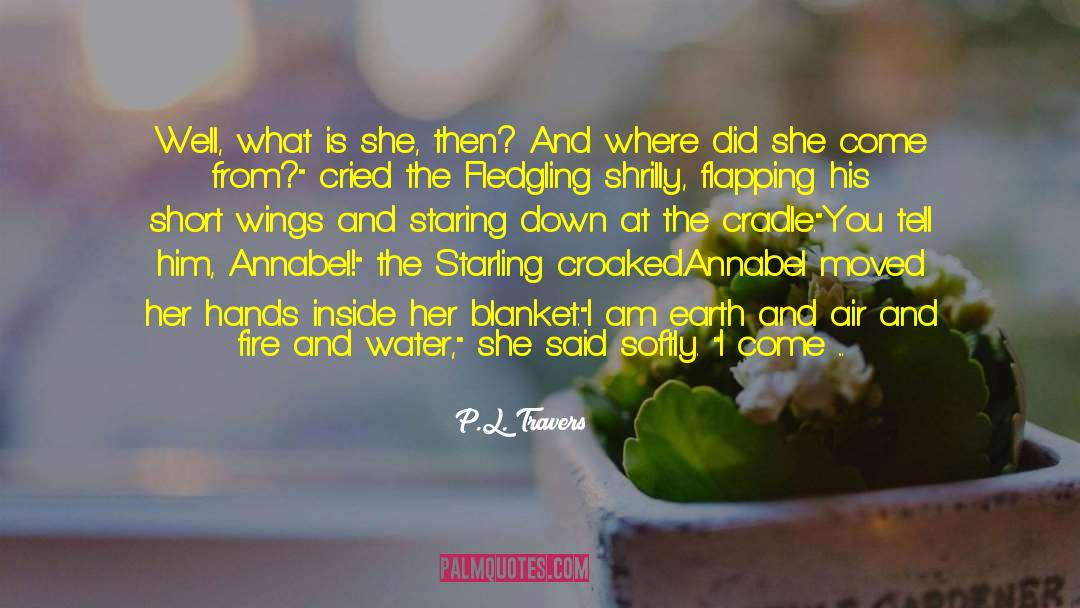 Her Blue Eyes quotes by P.L. Travers