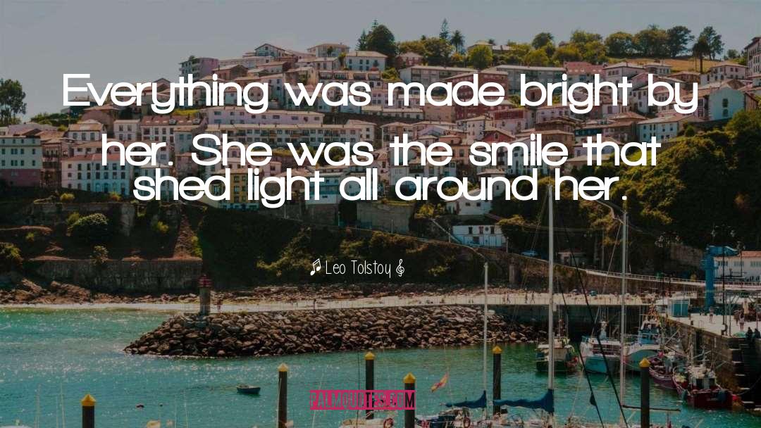 Her Bright Skies quotes by Leo Tolstoy