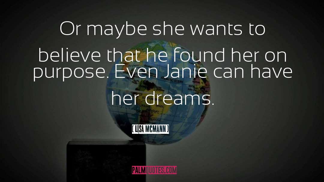 Her Dreams quotes by Lisa McMann