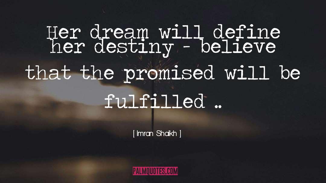 Her Dreams quotes by Imran Shaikh