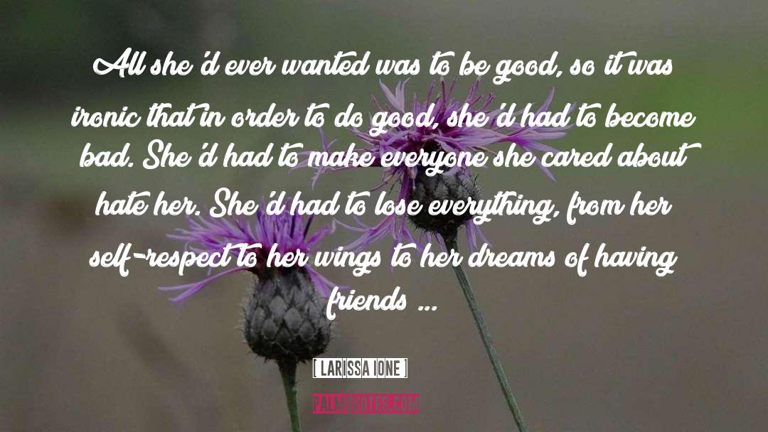 Her Dreams quotes by Larissa Ione