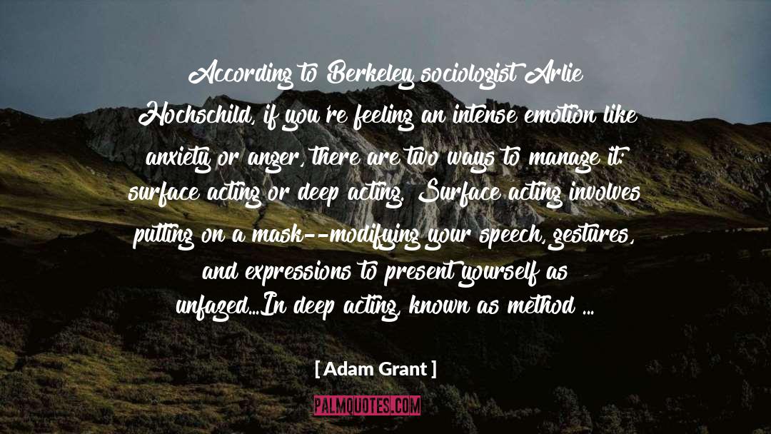 Her Expressions quotes by Adam Grant