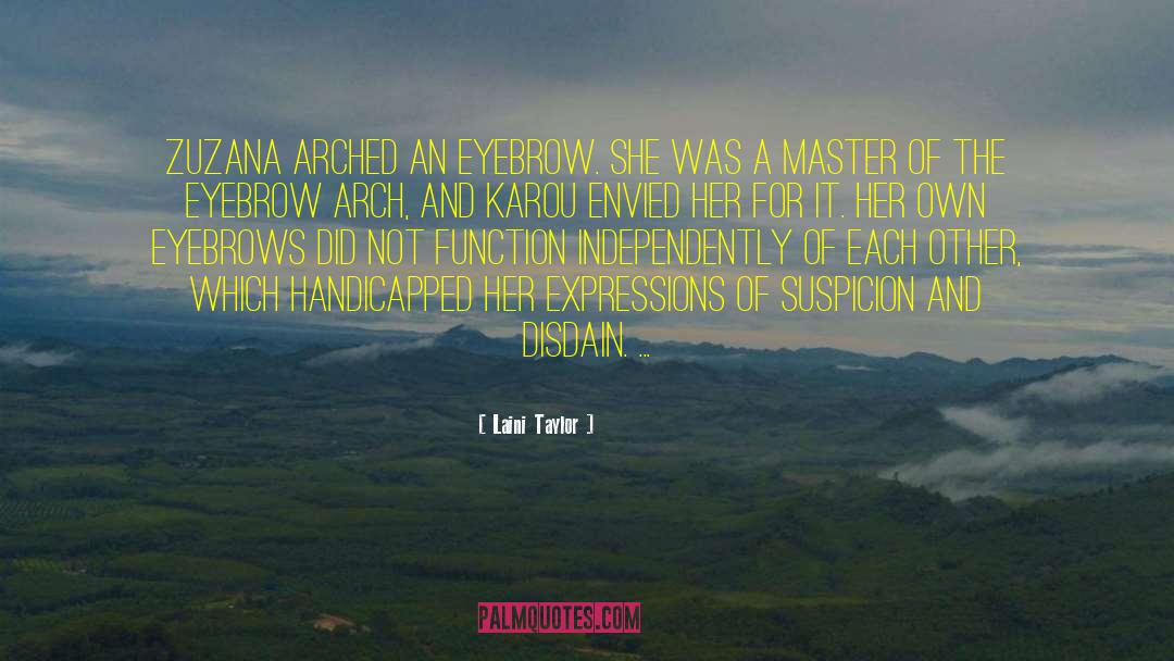Her Expressions quotes by Laini Taylor