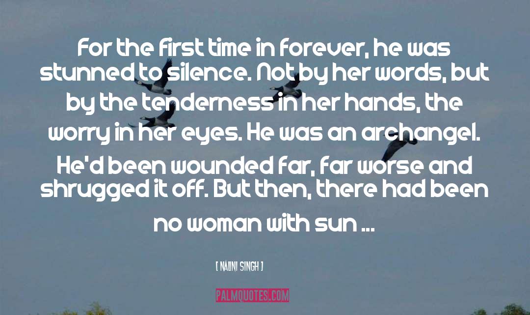 Her Eyes quotes by Nalini Singh
