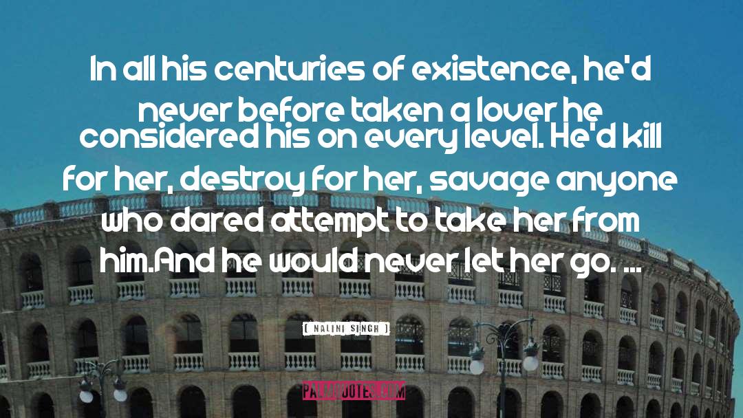 Her From Him quotes by Nalini Singh