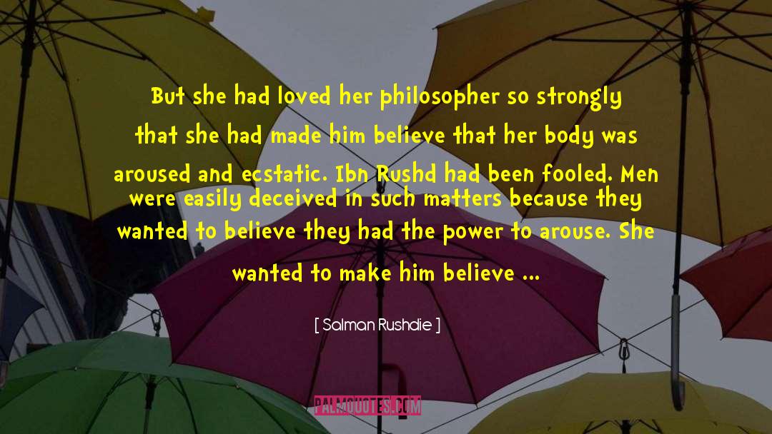 Her Lover quotes by Salman Rushdie