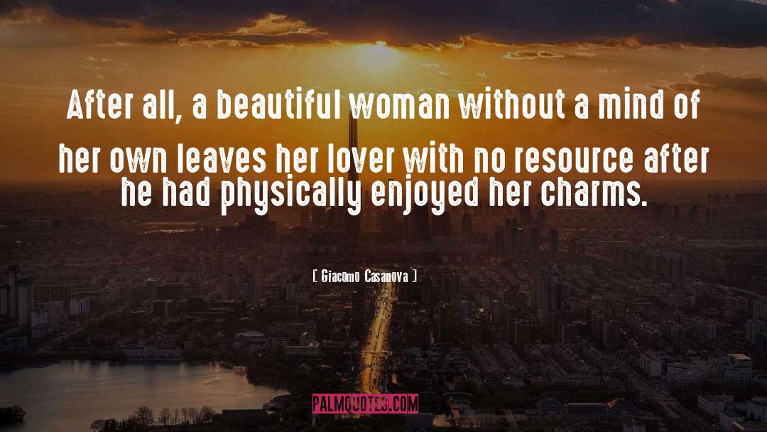 Her Lover quotes by Giacomo Casanova