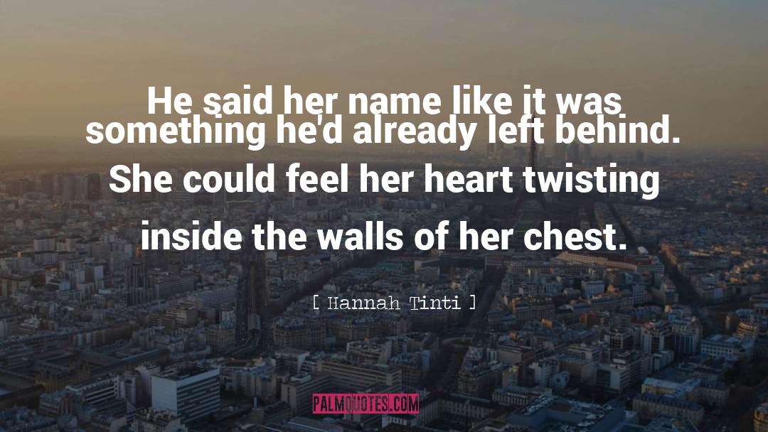 Her Name quotes by Hannah Tinti