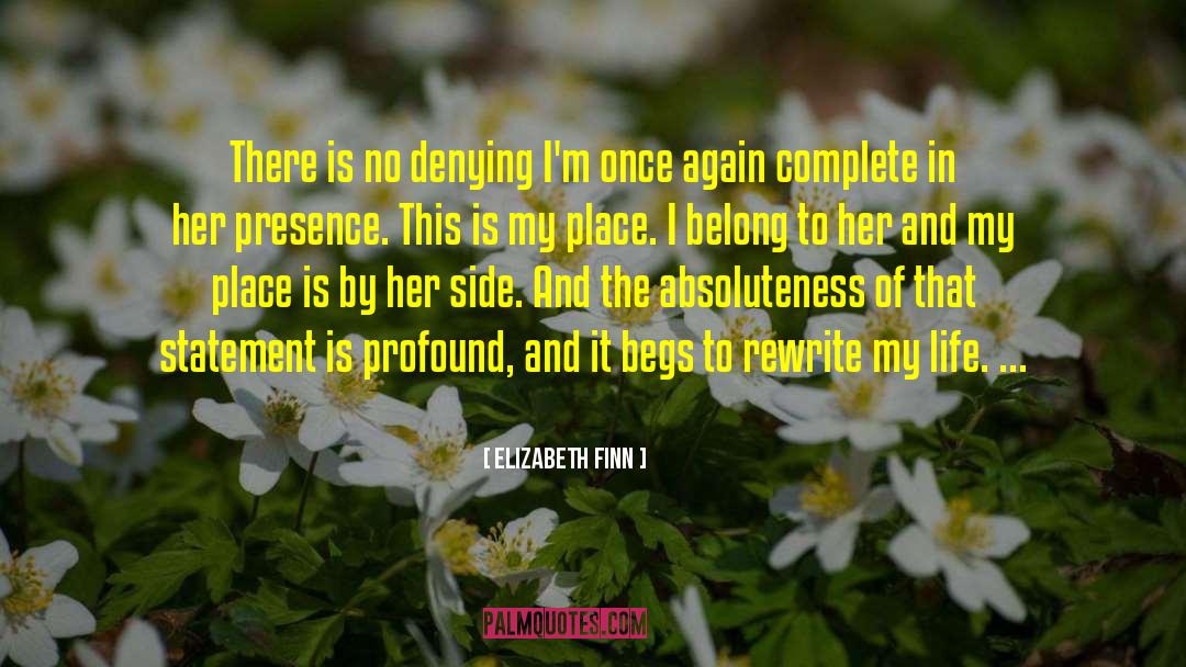 Her Presence quotes by Elizabeth Finn