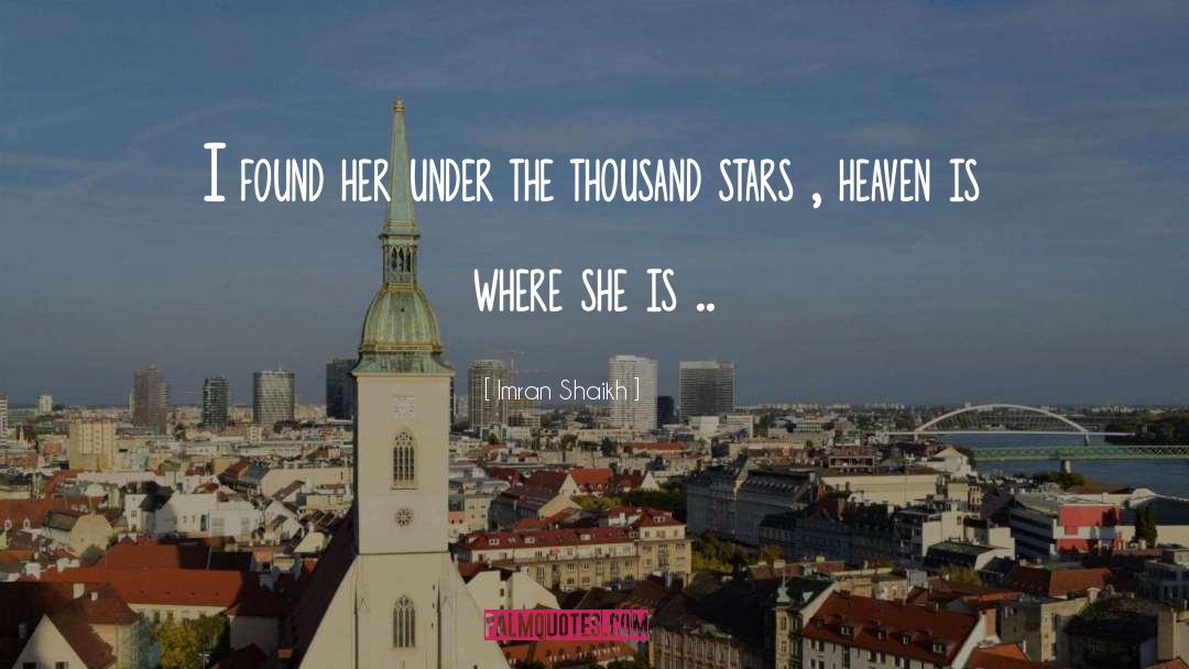 Her Presence quotes by Imran Shaikh