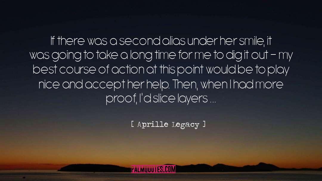 Her Smile quotes by Aprille Legacy