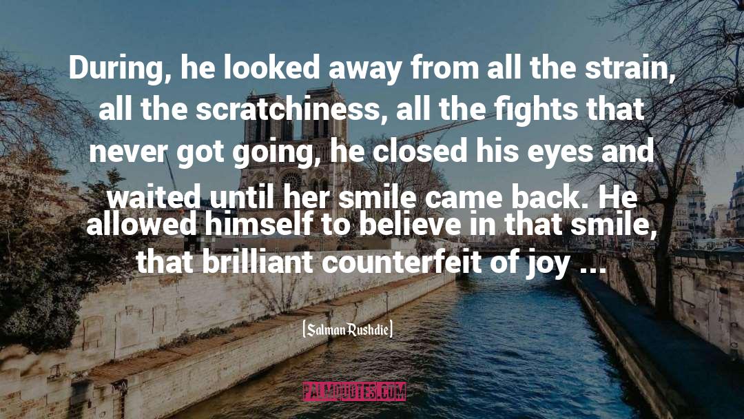 Her Smile quotes by Salman Rushdie