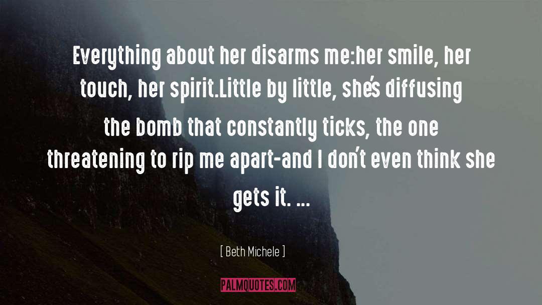 Her Smile quotes by Beth Michele