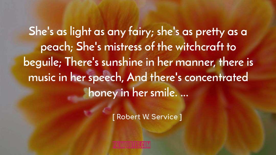 Her Smile quotes by Robert W. Service