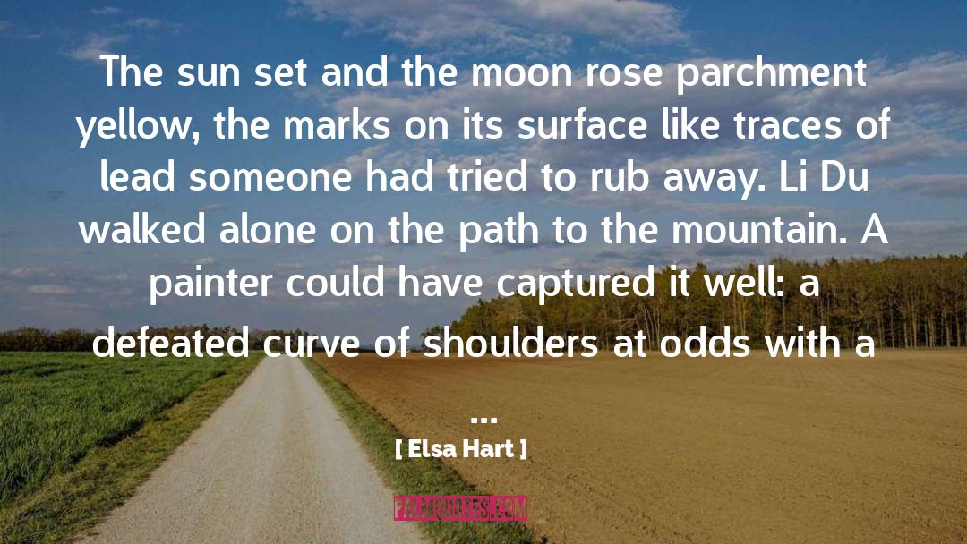 Her Stride quotes by Elsa Hart