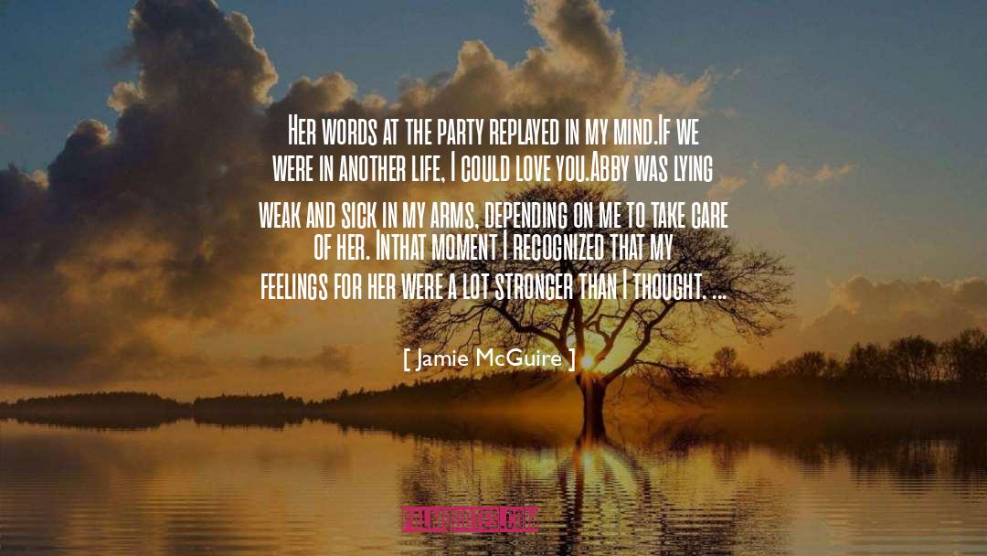 Her Words quotes by Jamie McGuire