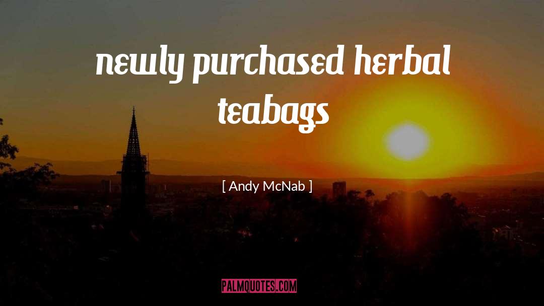 Herbal quotes by Andy McNab