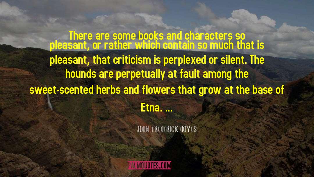 Herbs quotes by John Frederick Boyes