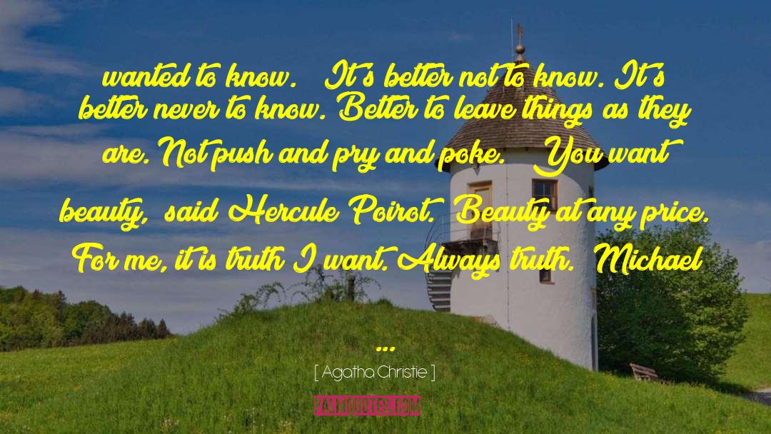 Hercule Poirot quotes by Agatha Christie