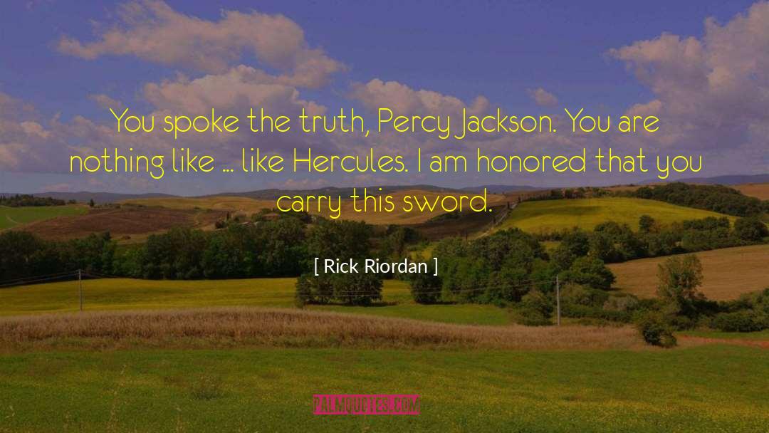 Hercules quotes by Rick Riordan