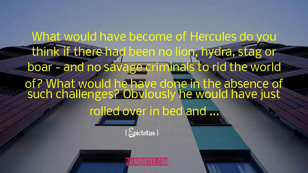 Hercules quotes by Epictetus