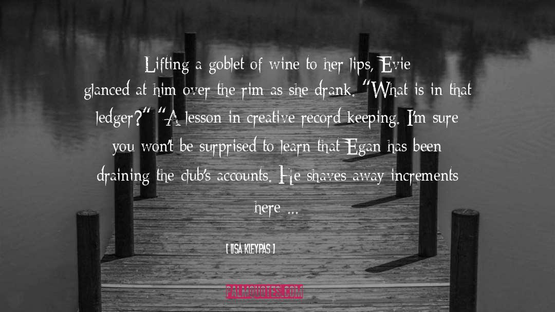 Here Be Monsters quotes by Lisa Kleypas