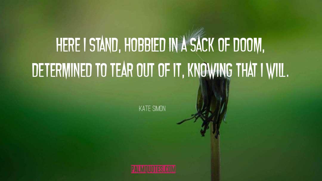 Here I Stand quotes by Kate Simon