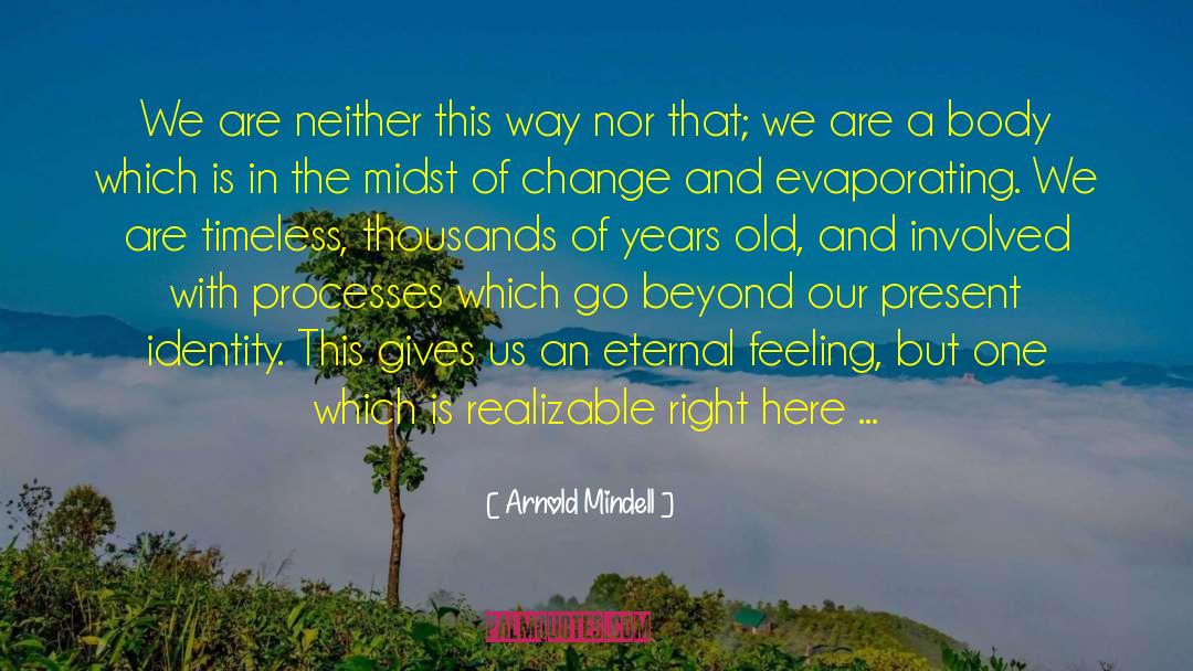 Here In The Moment quotes by Arnold Mindell