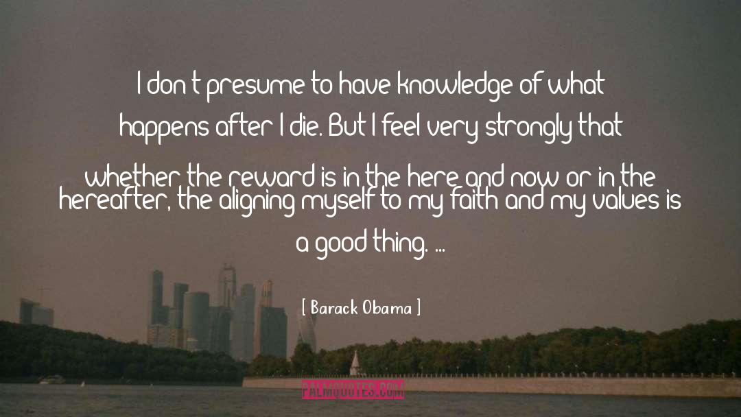 Hereafter quotes by Barack Obama