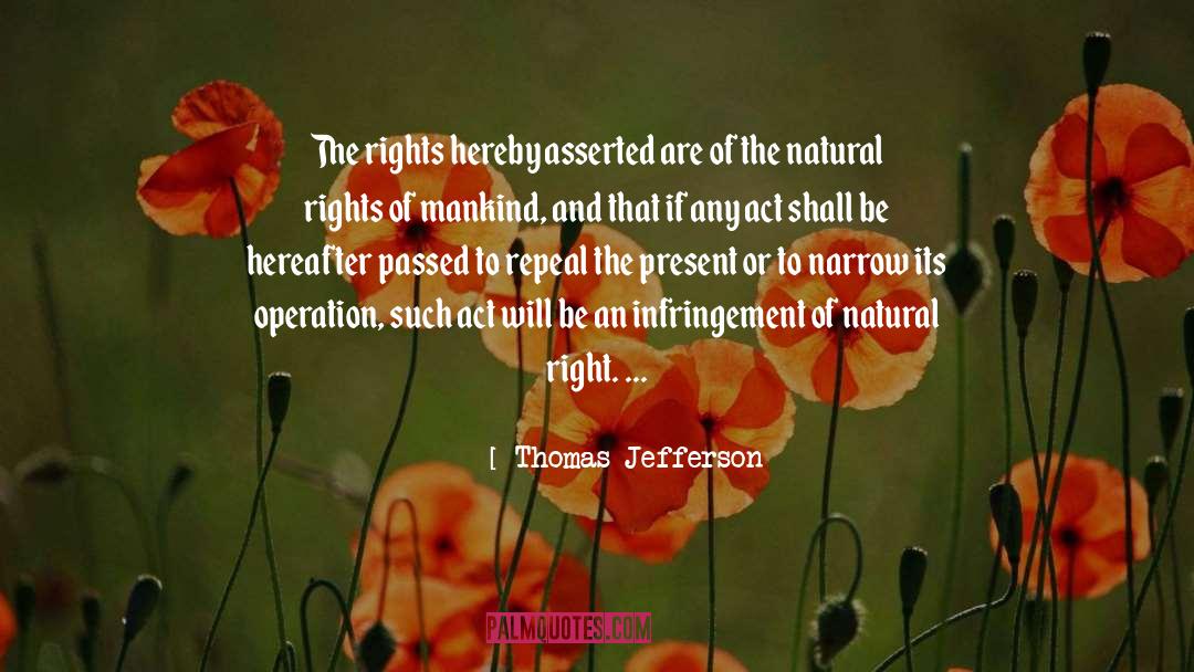 Hereafter quotes by Thomas Jefferson