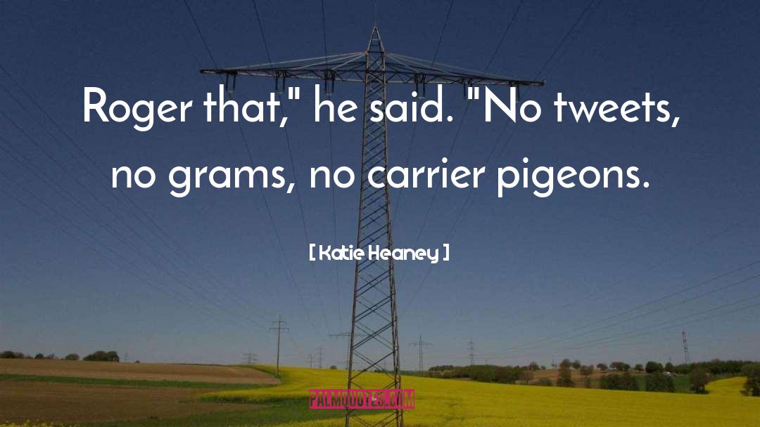 Heremans Pigeons quotes by Katie Heaney