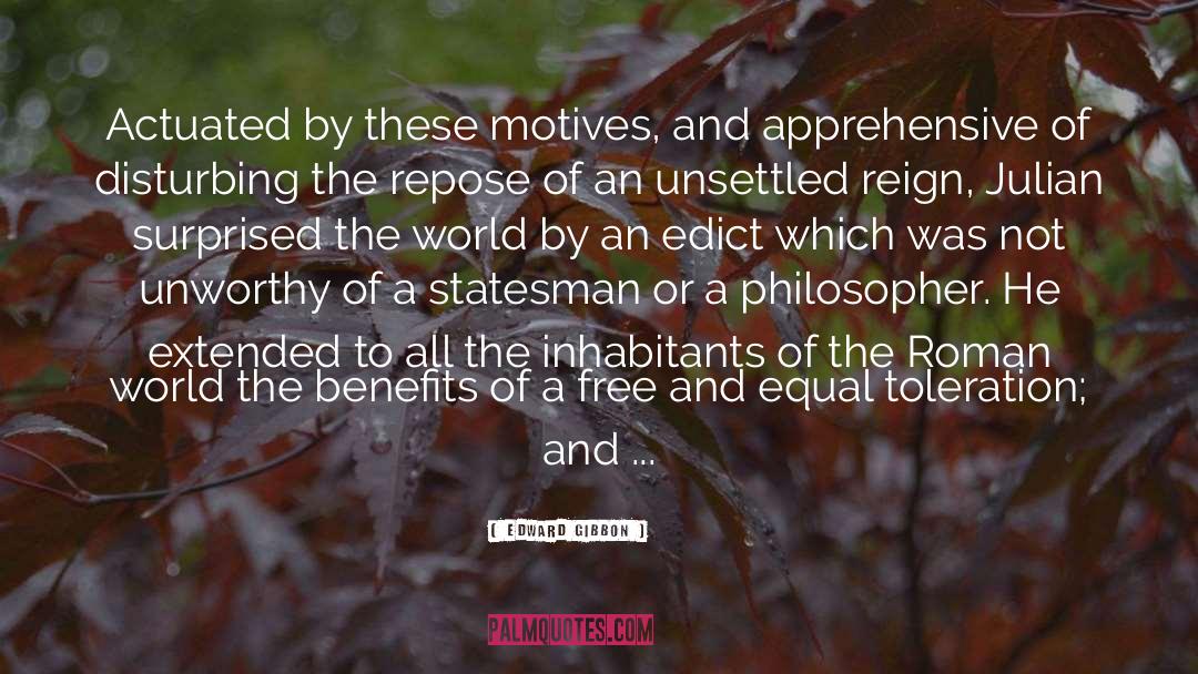 Heretic quotes by Edward Gibbon