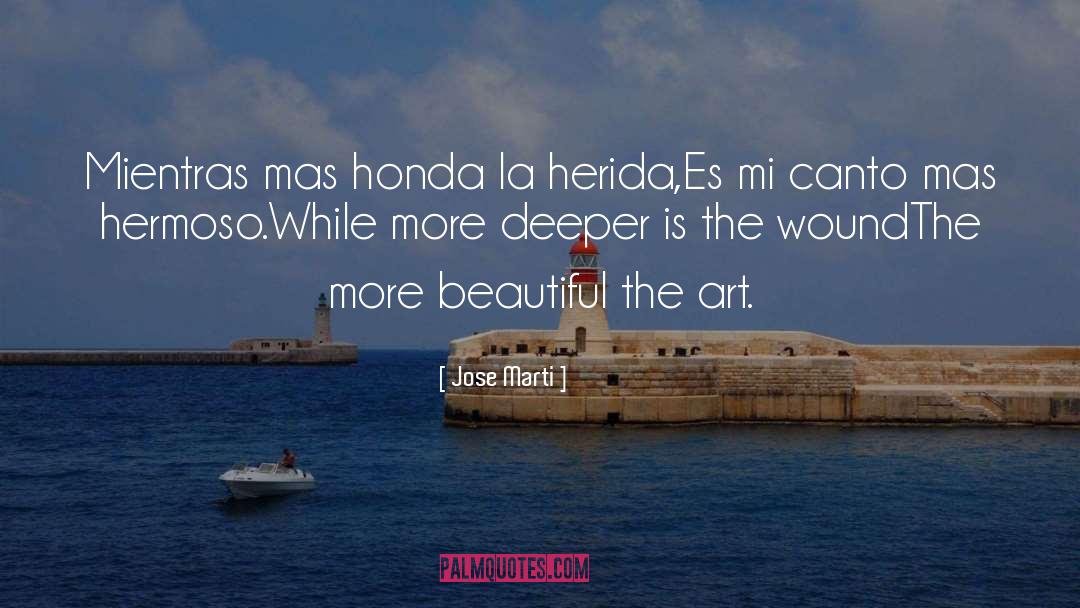 Herida Abierta quotes by Jose Marti