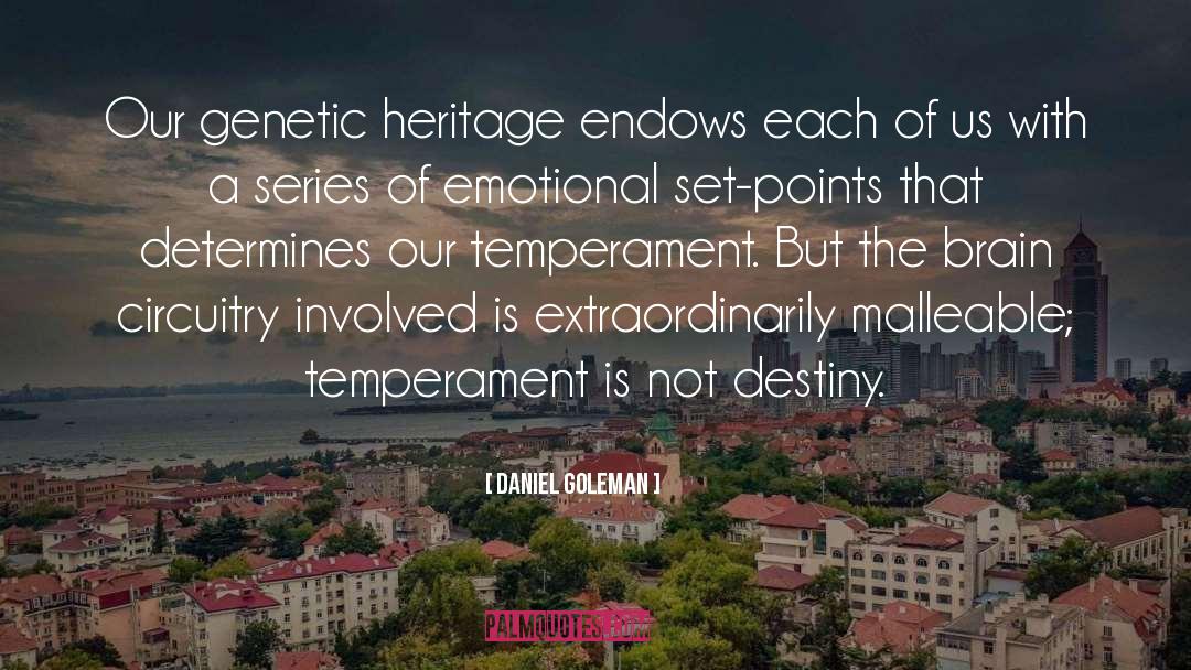 Heritage Protection quotes by Daniel Goleman