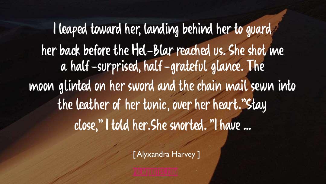 Herlinde Tunic quotes by Alyxandra Harvey