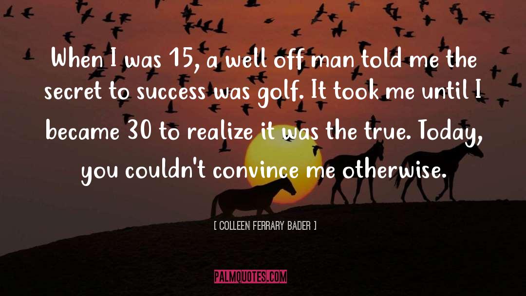 Hermanus Golf quotes by Colleen Ferrary Bader