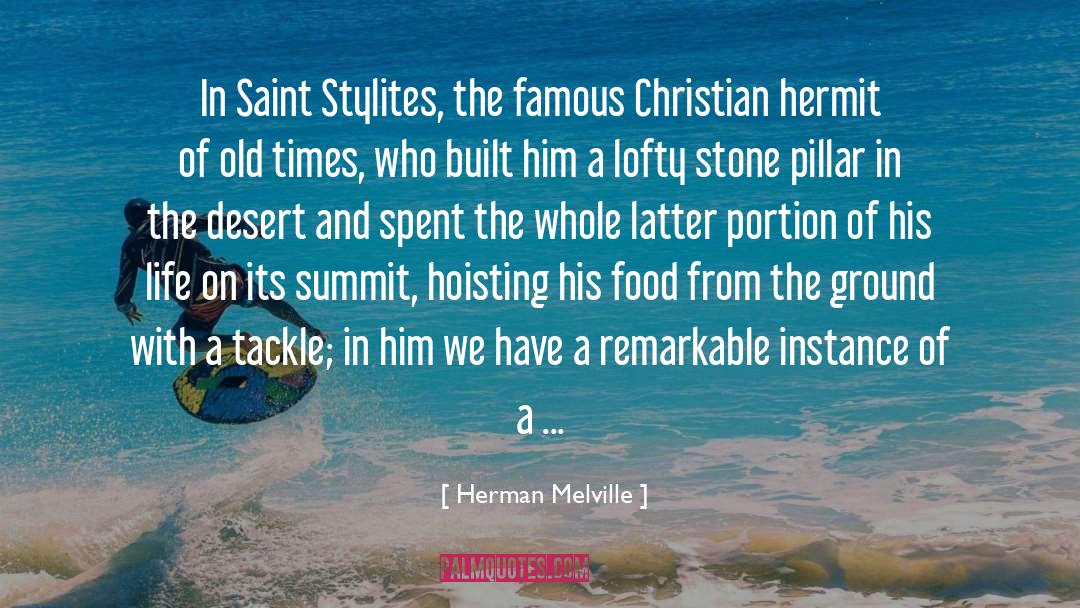 Hermit quotes by Herman Melville