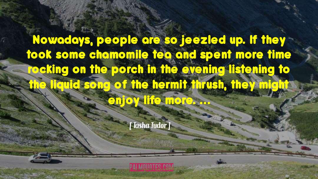 Hermits quotes by Tasha Tudor