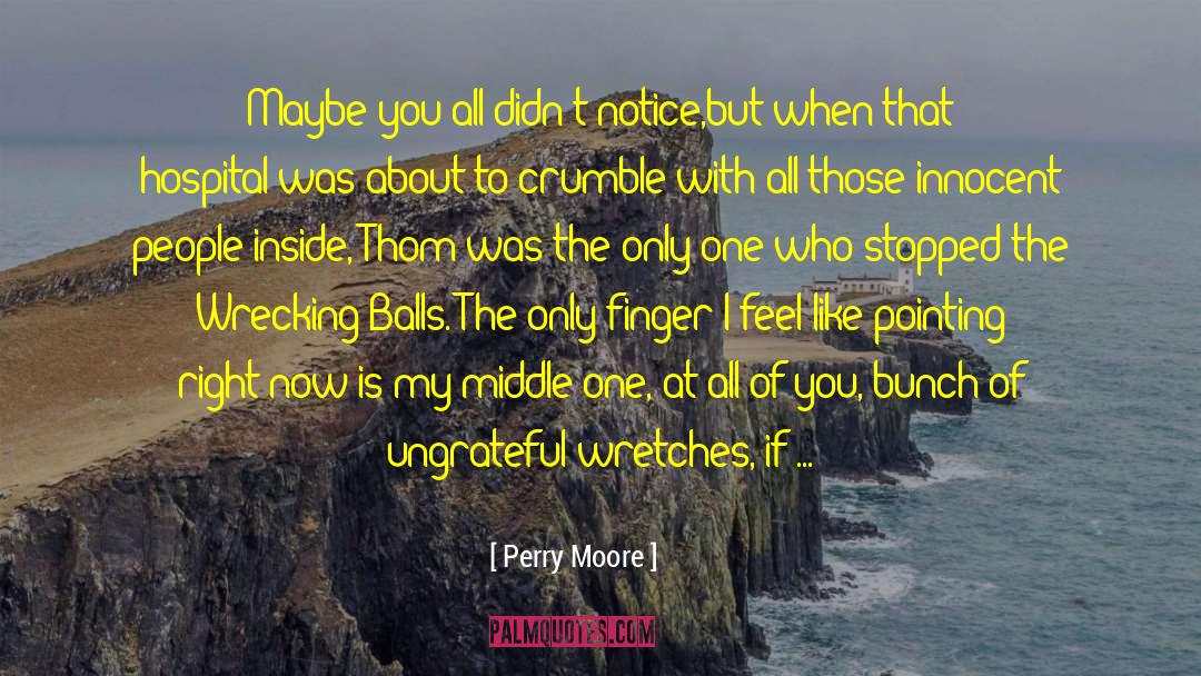 Hero Ruth quotes by Perry Moore