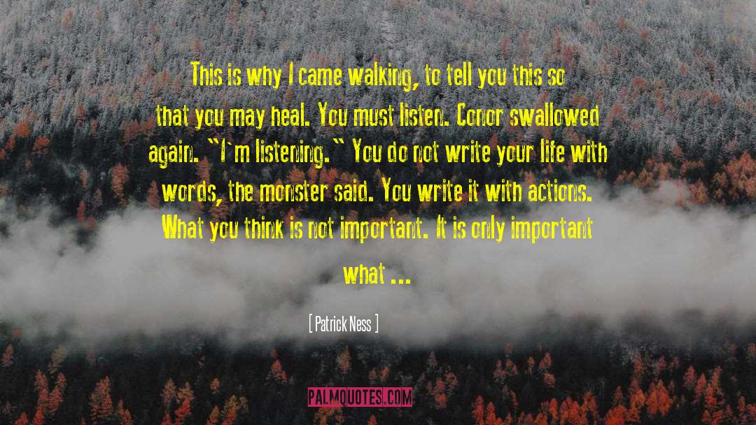 Hero Words quotes by Patrick Ness