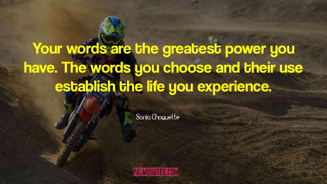 Hero Words quotes by Sonia Choquette