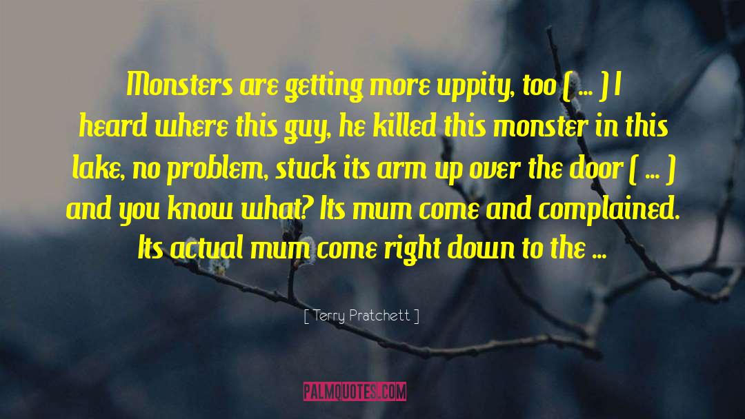 Heroes And Monsters quotes by Terry Pratchett