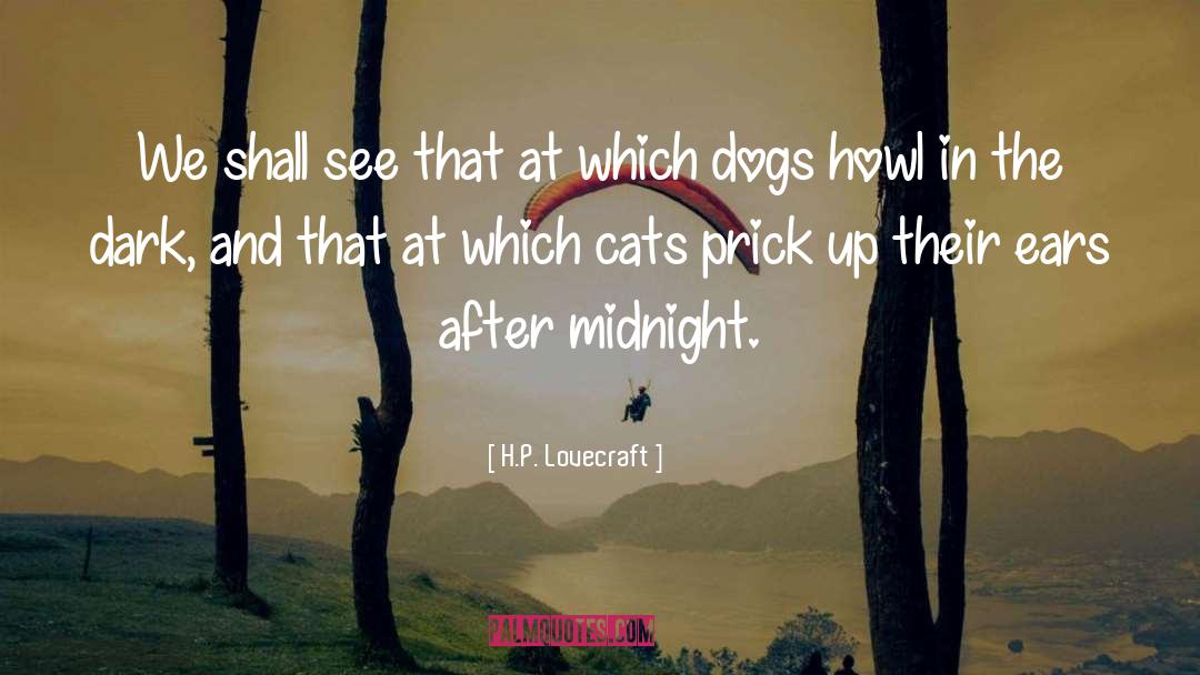 Heroes Cars Dogs Cats quotes by H.P. Lovecraft