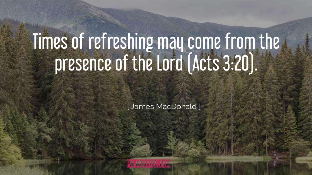 Heroic Acts quotes by James MacDonald