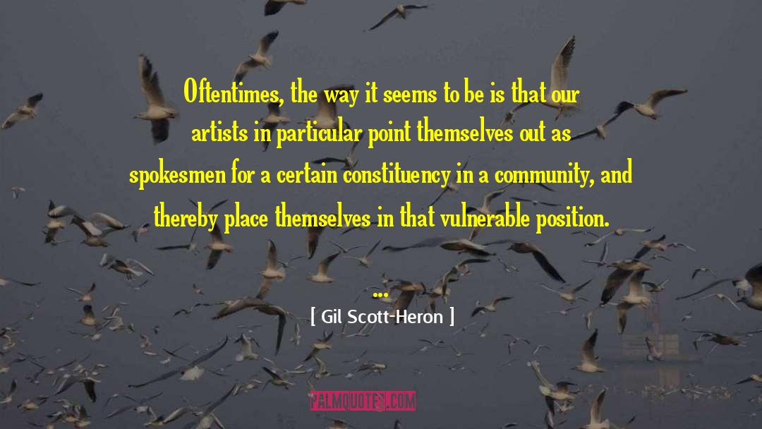 Heron quotes by Gil Scott-Heron