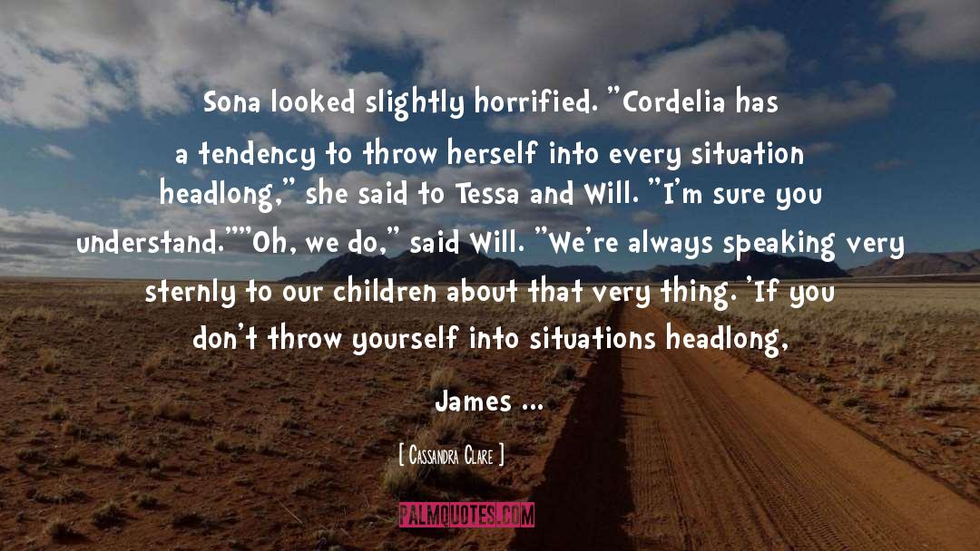 Herondales And Carstairs quotes by Cassandra Clare