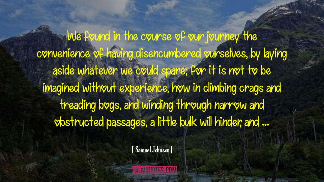 Heros Journey quotes by Samuel Johnson