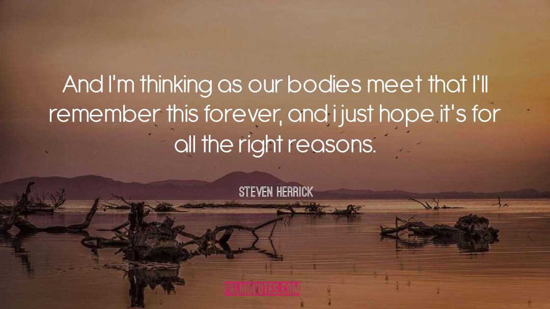Herrick quotes by Steven Herrick