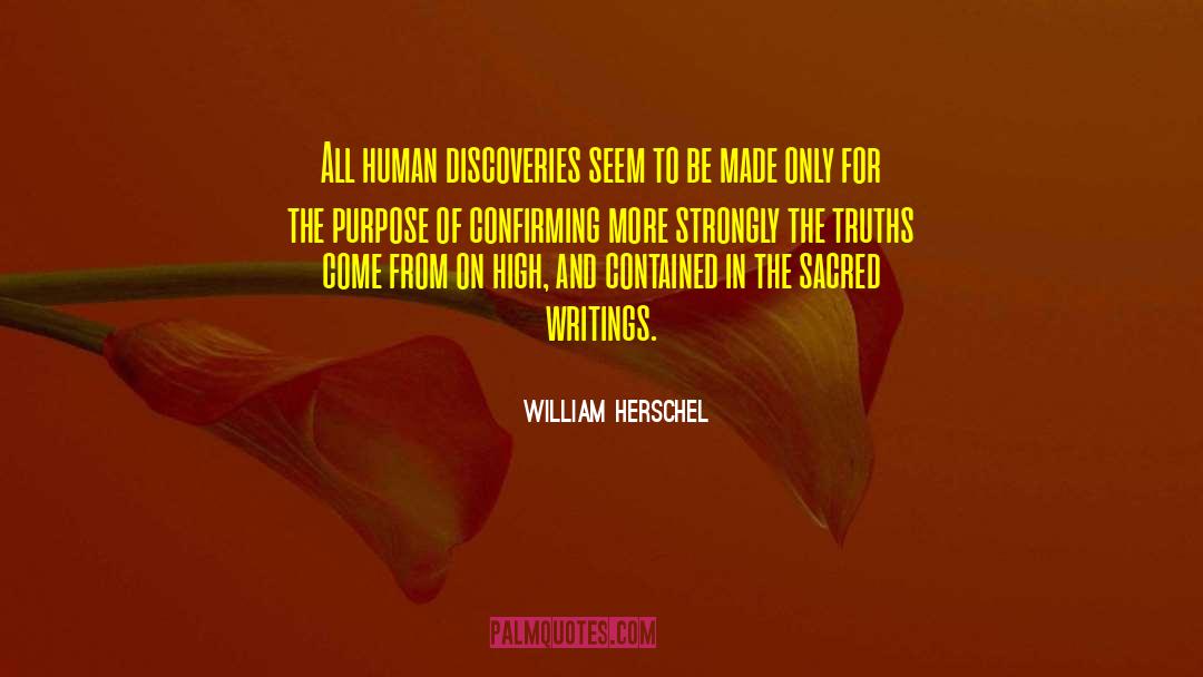 Herschel quotes by William Herschel